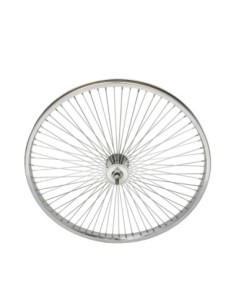 24 Steel Front Wheel 72 Spoke 14g UCP 3/8 Axle Single...